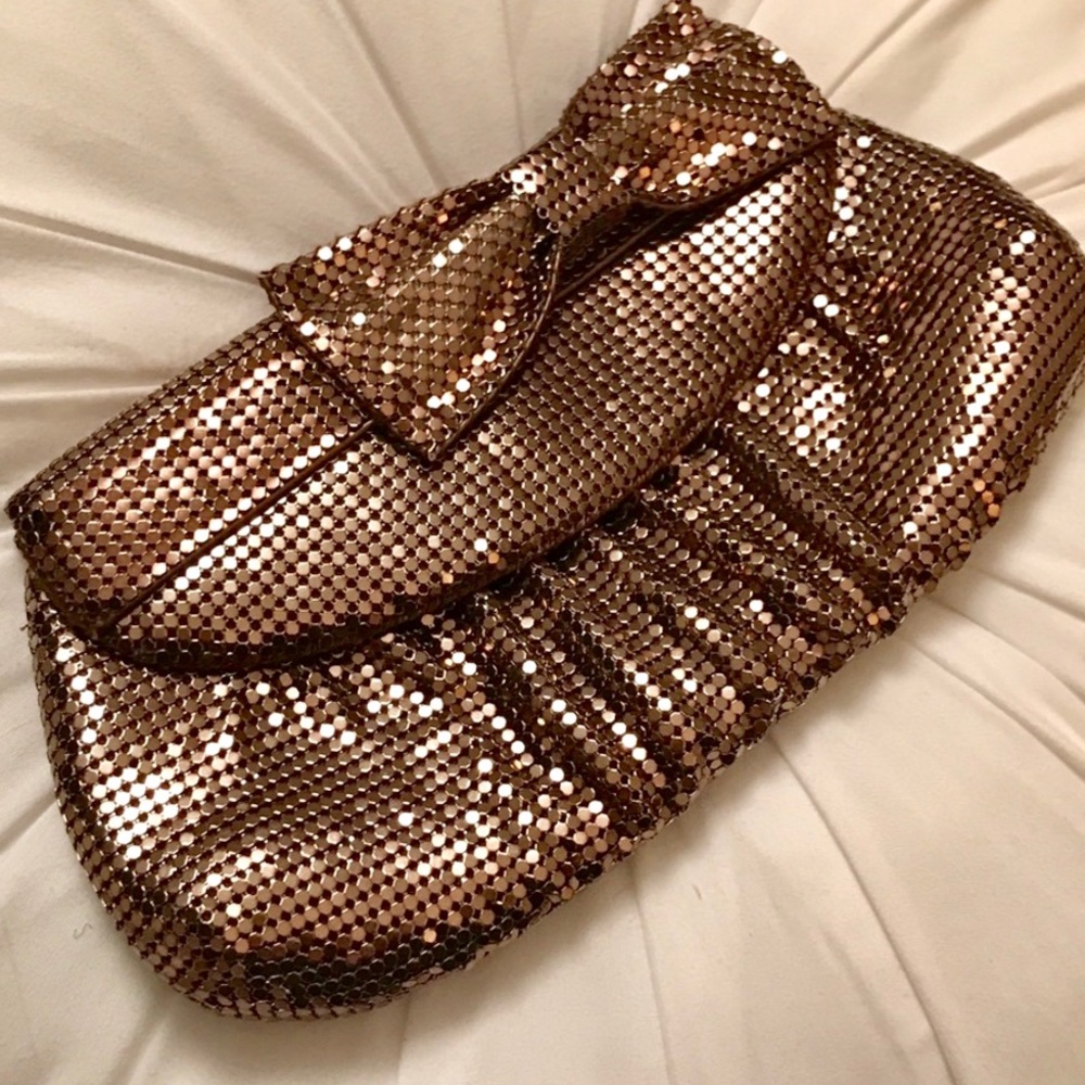 Felix Rey Chainmail Metal Mesh Clutch ✨